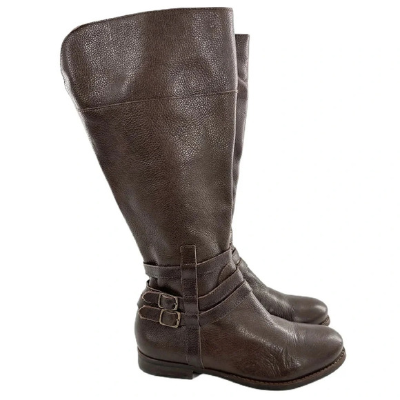 Coconuts knee high boots size 9 W Blakely leather made in Brazil riding western - Picture 13 of 13